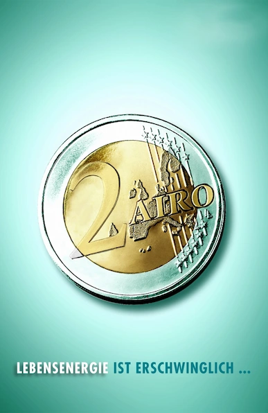 Lebensenergie ist erschwinglich Lebensenergie ist erschwinglich